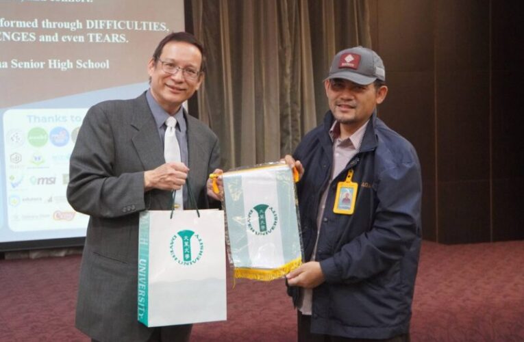 印尼高中參訪大葉大學　肯定台灣高等教育表現