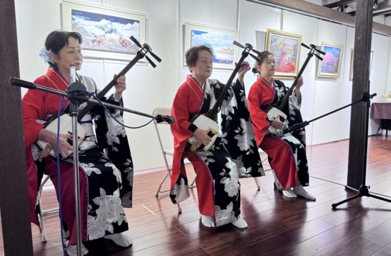 台日國際繪畫交流展在蕭如松園區隆重開幕