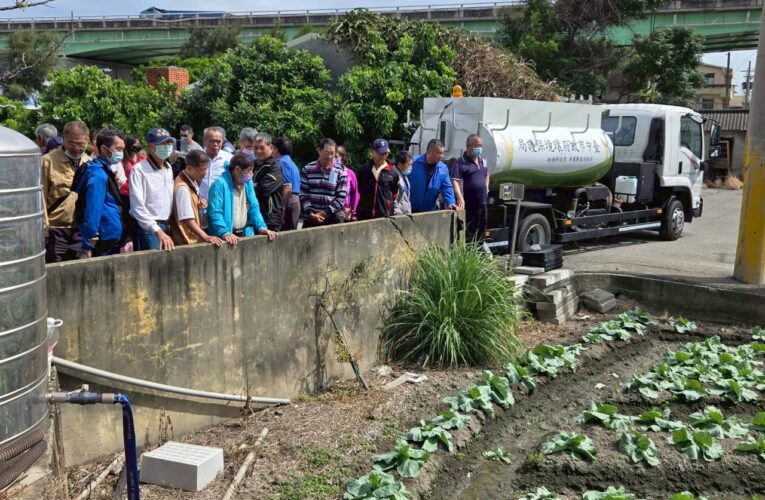 外埔綠能園區沼液再利用　農民攜手打造永續農業新篇章