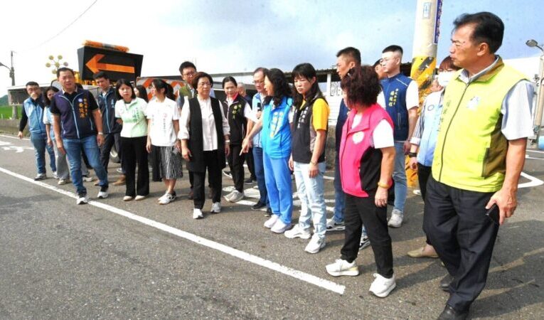 彰化縣府投入近6千萬改善經費　提升縣道144線員大排平面道路品質