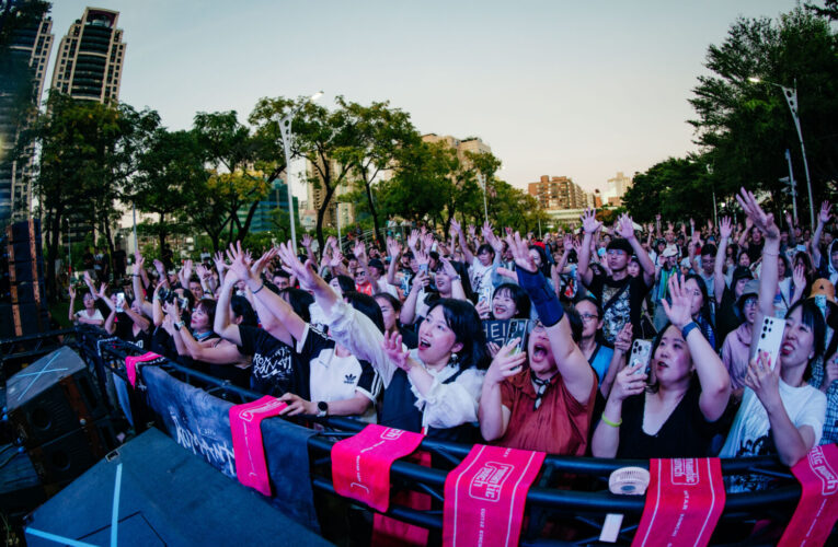 2025搖滾台中開唱首日逾10萬人嗨翻現場