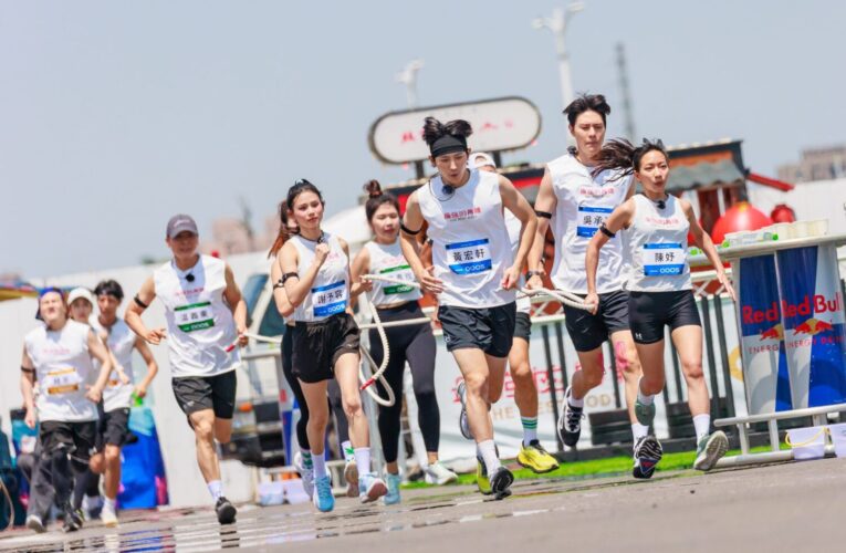 綠茶爆發體能 黃宏軒推雪橇爆肌 陳德烈帶傷上陣 陳妤比訓練還快