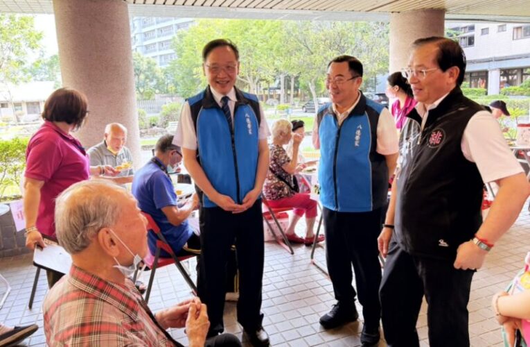 八德榮家油畫創作課程　住民長輩揮灑色彩享受藝術陶冶身心樂趣