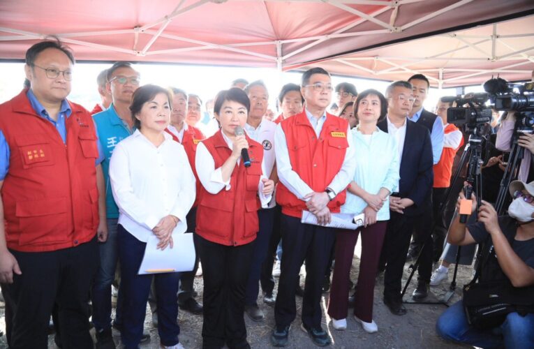 行政院長肯定文山掩埋場廚餘去化明顯改善　盧市長：全力配合中央政策 確保防疫與環保並行