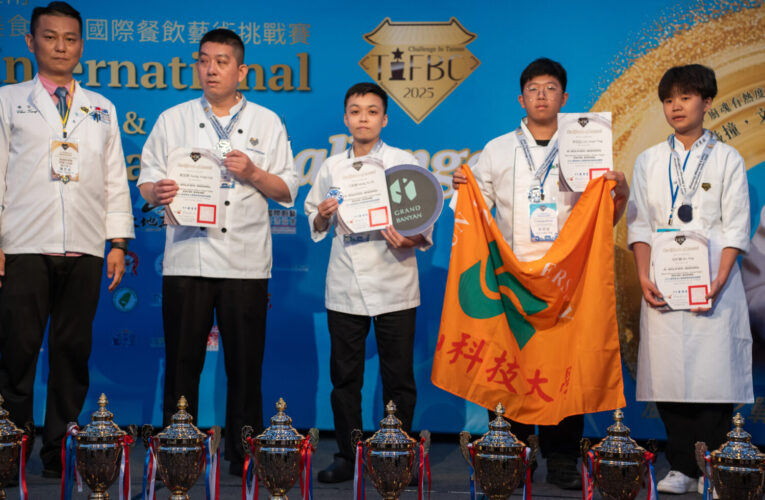 禧榕軒大飯店狂掃五面獎牌  臺南美食之都挑戰賽大放異彩