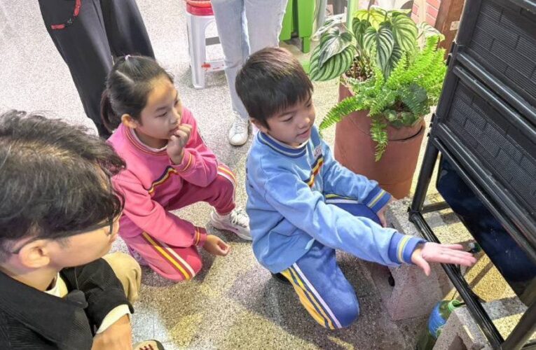 黑松綠校園生態計畫22位桃市國中小校長齊聚    李文義分享賞鷹特色課程