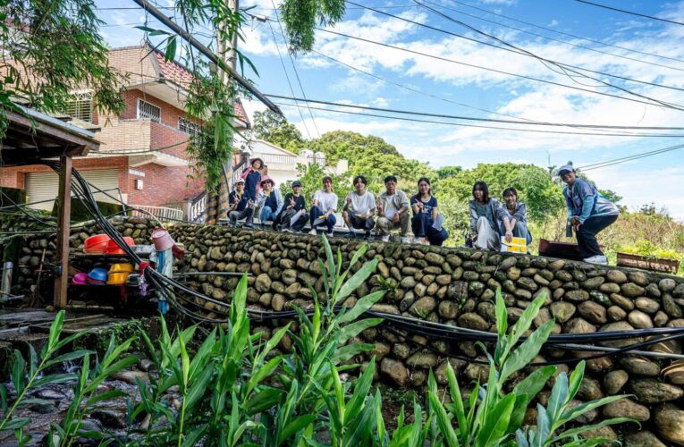 洗衫坑改造讓水文記憶重現　中原大學師生攜手社區共創生活美學