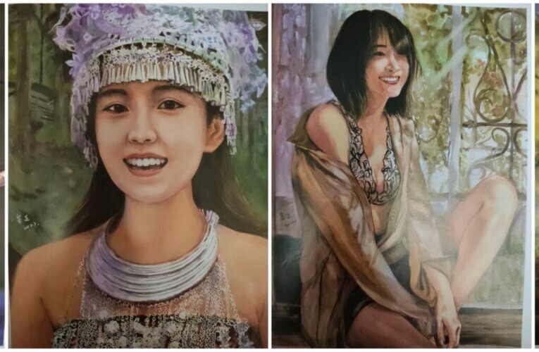 台灣南美會評議員洪啓元老師 讚郭宗正妙筆生花冩形神