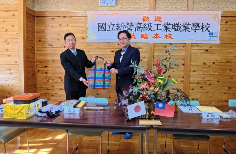 新營高工攜手日本群馬縣立利根實業高校展現溪北風情 啟動國際教育新對話