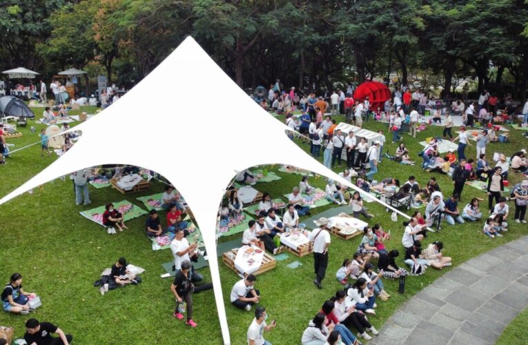 突破26萬人潮再創新紀錄！　台中市民野餐日全市29區熱情響應共度草地閱讀時光