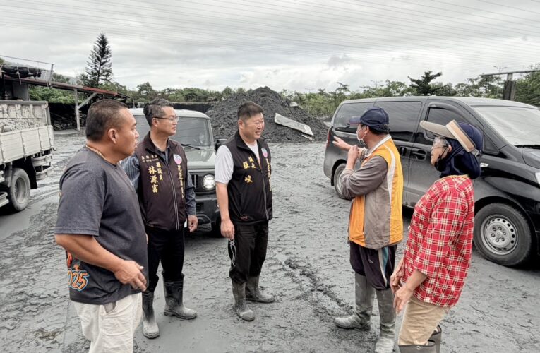 鳳凰颱風外圍環流重創鳳林　張峻議長勘災籲加速復原並感謝國軍投入搶修