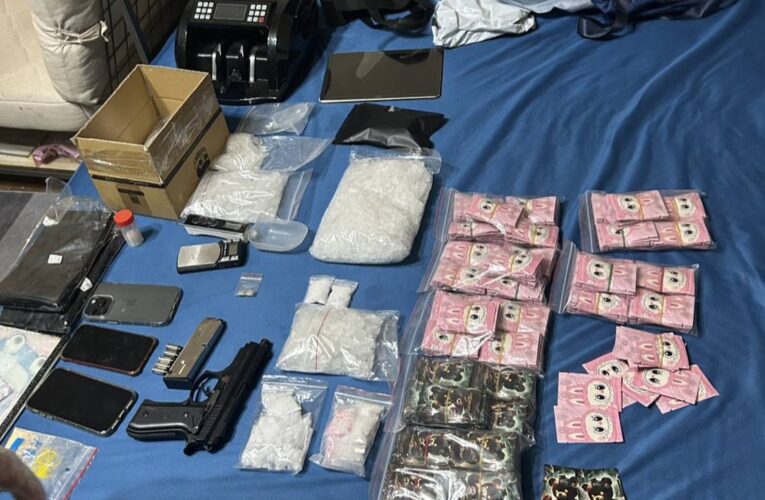 保三總隊掃毒連破2製毒分裝廠　查獲越籍分裝師、槍枝及百萬現金