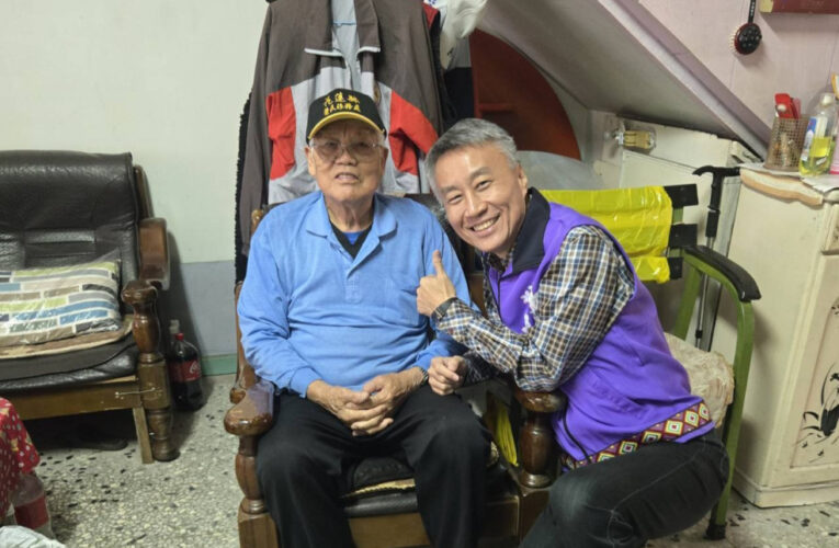 花蓮榮服處以行動送暖  關懷榮民眷 