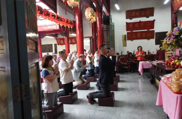 農水署高雄管理處慶祝曹謹239週年誕辰  水利工程學者葉克家博士獲曹公奬