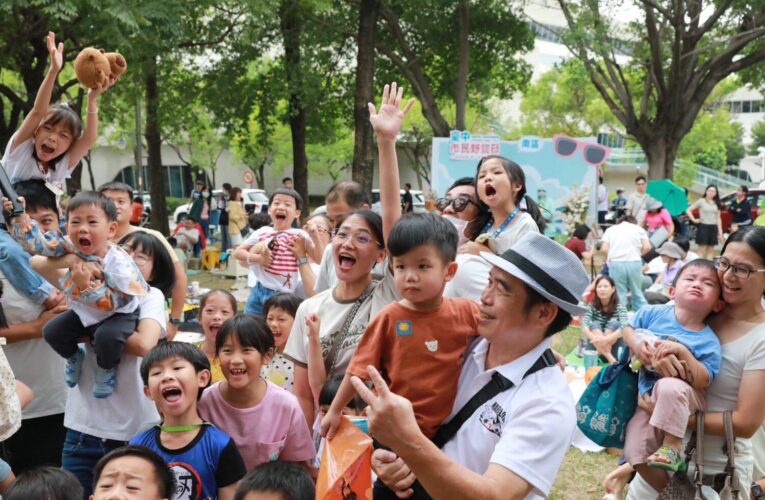 一本書的野餐・一片草地的書房 2025台中市民野餐日（南區場）成功打造書香親子盛會！