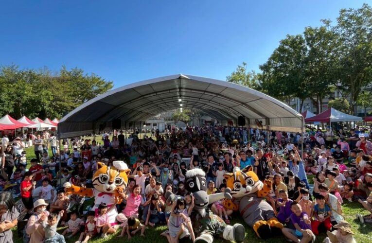 石虎家族與YOYO家族一同嗨翻豐原 市民朋友：期待明年再相見！