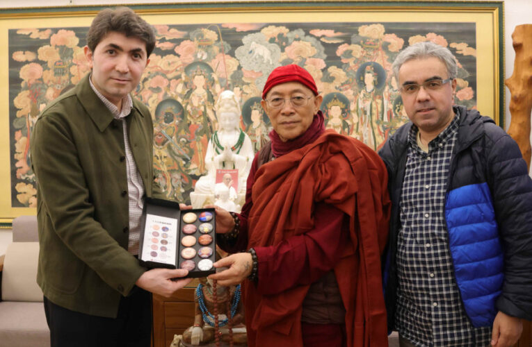 土國伊斯蘭宗教領袖弟子來台　拜會心道法師請益宗教交流