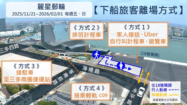 麗星郵輪探索星號將首航高雄港  以高雄港為母港盛大啟航