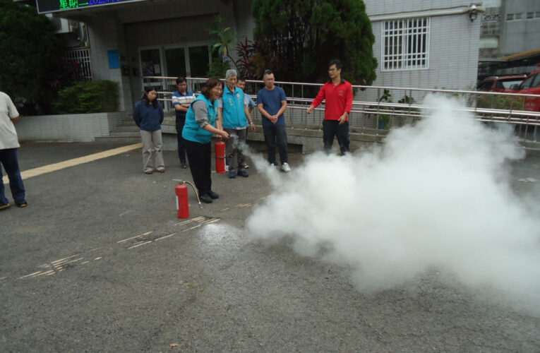 嘉義榮服處邀嘉消分隊消防講習 提升同仁榮民眷防災應變能力