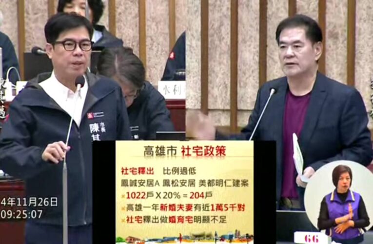高市出生率節節衰退 市議員劉德林抨擊市府對少子化危機不理不睬毫無作為