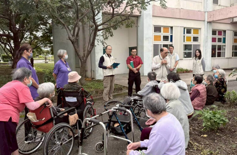花蓮榮家山青日照消防演練 守護長輩安全提升防災韌性