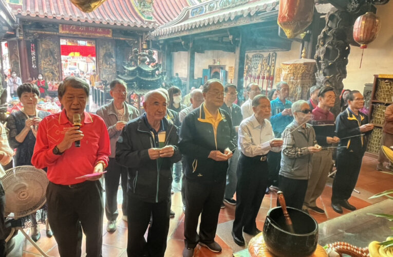 台中萬和宮冬季消災祈安法會  悠揚悅耳誦經聲洋溢 莊嚴殊勝