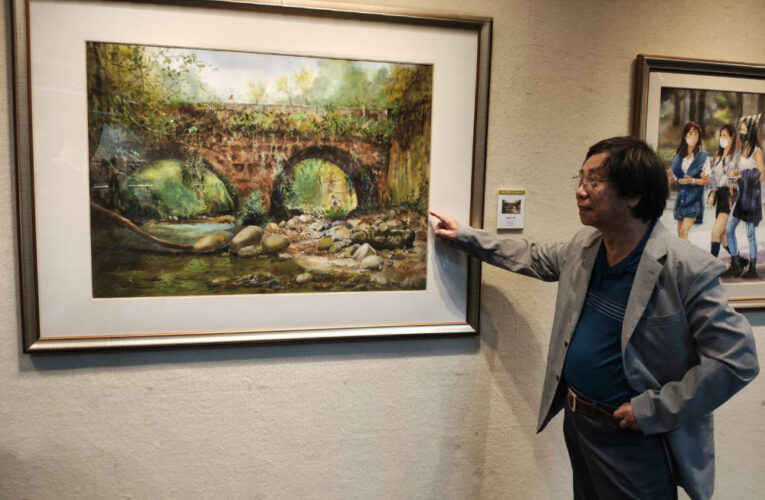 臺灣南美會洪啓元讚郭宗正：妙筆生花寫形神