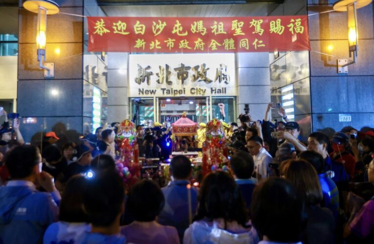 白沙屯媽祖新北贊境3天　吸引信眾朝聖　祈求媽祖保佑