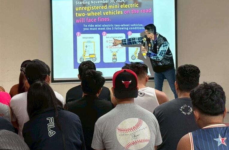 避免移工淪為詐欺車手　芳苑警深入移工宿舍宣導