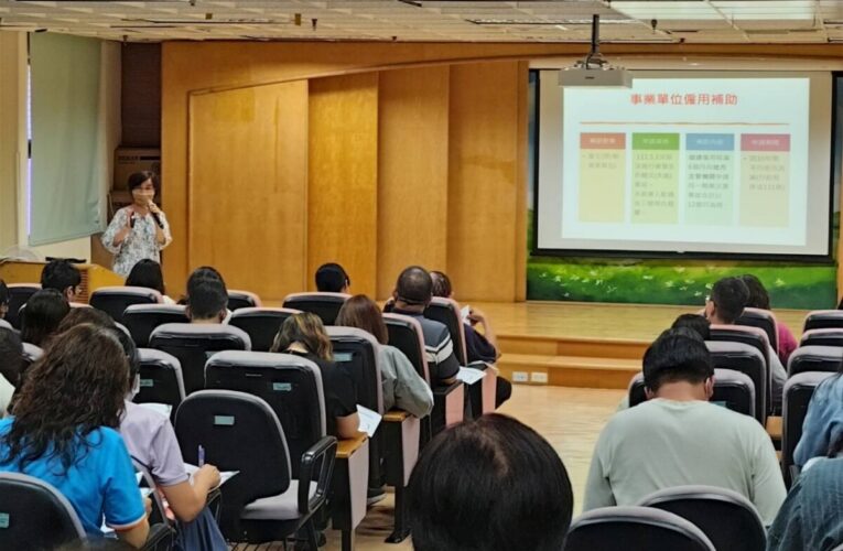 助職災勞工重返職場 勞工局鼓勵善用三助力