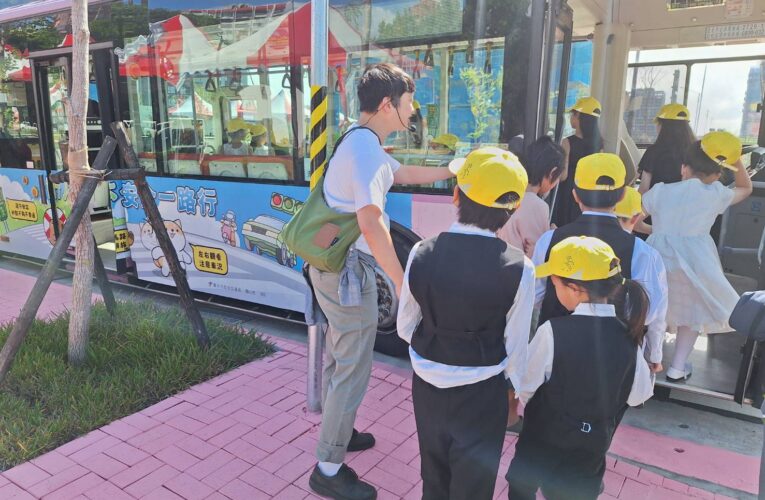沉浸式學習交安　士林福星公園教學區成新熱點