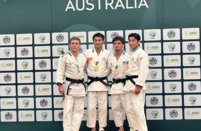 台中柔道傳捷報！楊勇緯、林真豪勇奪大洋洲公開賽金牌   盧秀燕祝賀雙金榮耀