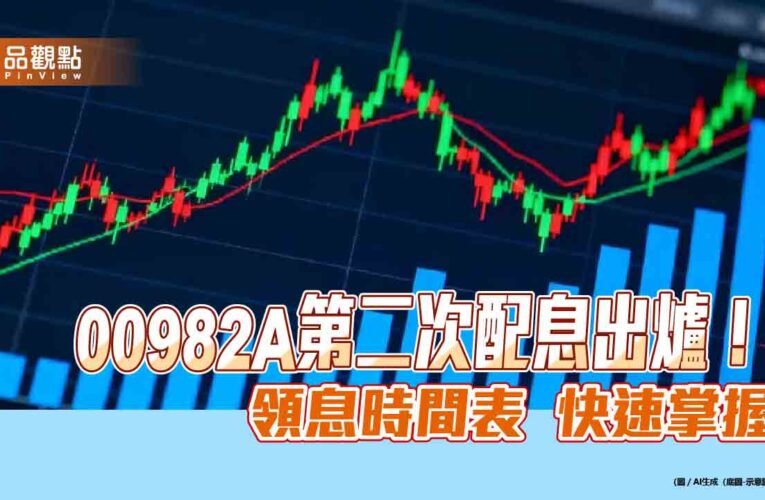 00982A年終配息0.334元！年化殖利率9％　這天入帳