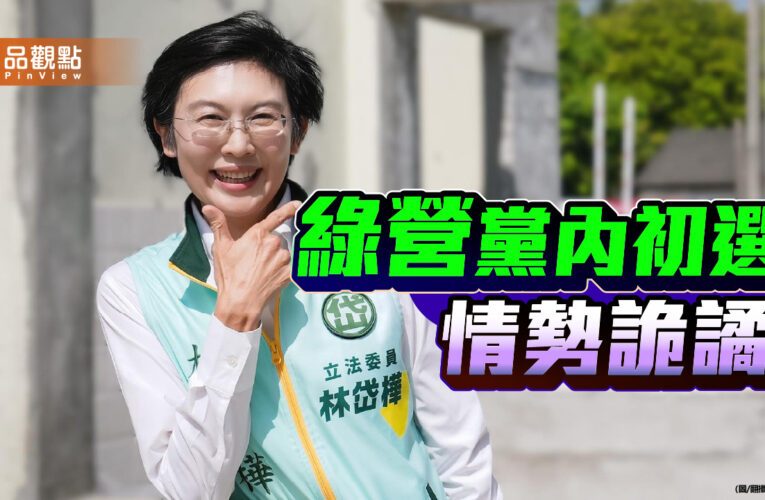 林岱樺一聲天公伯 牽動民進黨內縣市長初選派系詭譎情勢