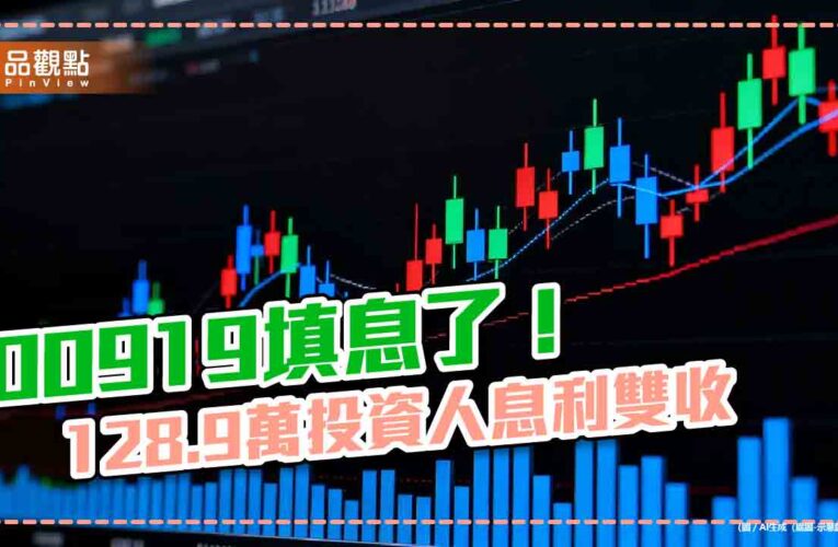 百萬人氣ETF：00919今填息　經理人建議這樣佈局高股息ETF！