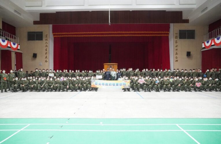 後備旅14天教召開跑　北市府送上甜品為官兵暖胃也暖心