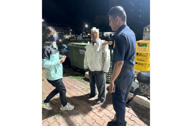 八旬翁寒夜迷途　湖內分局阿蓮所車牌追蹤成功尋獲
