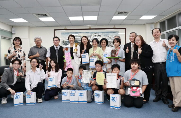 南投縣府表揚國際發明獎學子　創新實力躍上國際舞台