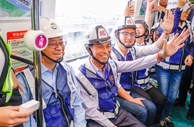 桃園捷運綠線列車測試範圍擴大，北段五站直通機場捷運！