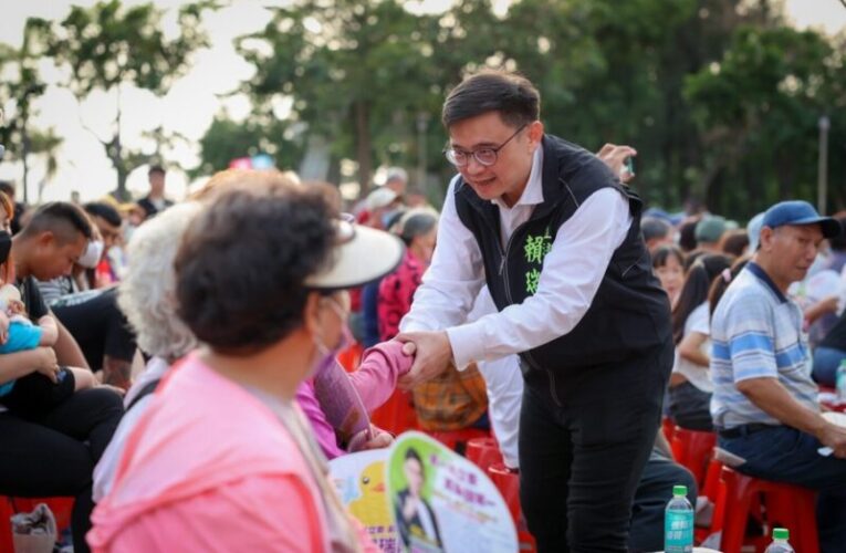 賴瑞隆續辦基層座談與旗津鄉親對話！提四大市政目標：以創意與執行力領航高雄邁向新未來
