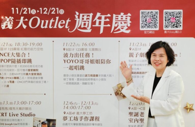 義大Outlet15週年慶+普發現金商機    祭出超強回饋力道
