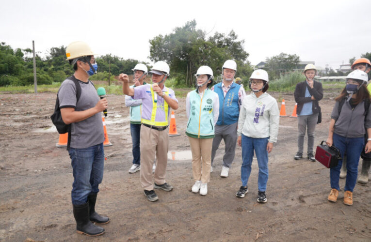 市長初選登記改派幕僚代辦　林岱樺留高雄勘查防災工程