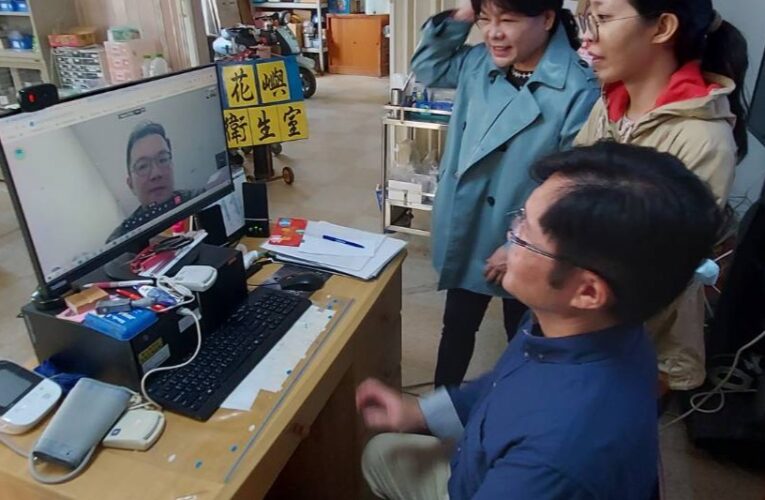 花嶼封島醫療不中斷 衛生局長陳淑娟率隊 破浪溫馨巡醫