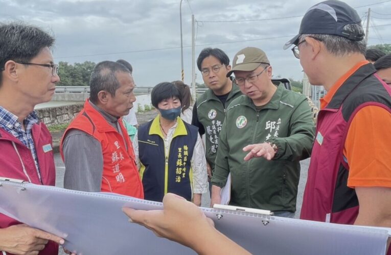 典寶溪治水再升級！中崎橋上游625公尺護岸明年底動工 強化岡山防洪帶