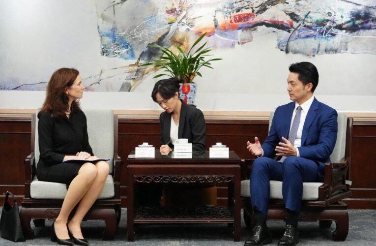 蔣萬安接見加拿大駐台代表　聚焦科技能源教育交流