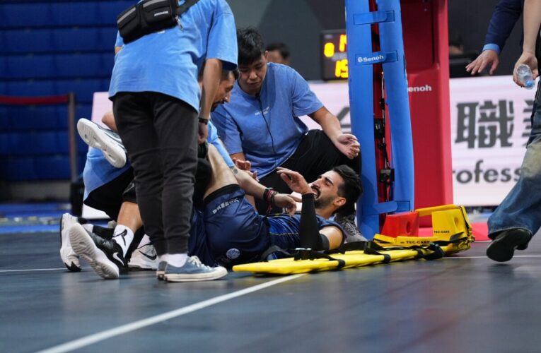 高醫以專業守護在地球隊運動員  TPVL元年阿巴西膝傷 高醫團隊啟動綠色通道展現醫療公益力