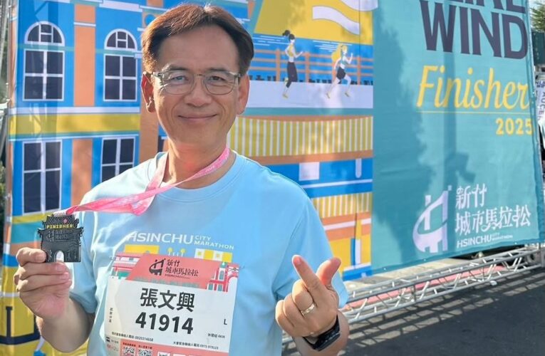 城市與跑者一同前進！張文興「路跑是新竹最美的凝聚力」