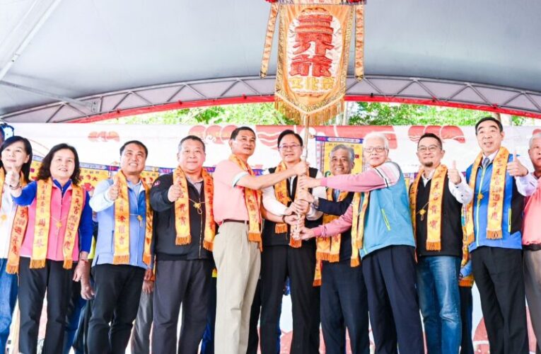 桃園三界爺文化祭21面頭旗齊聚　展現獨具特色的客家文化