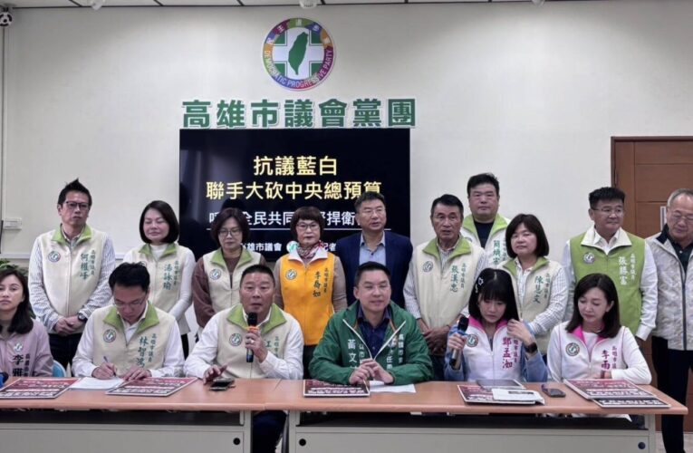 財劃法修惡重創南部！民進黨團：柯志恩財劃法二修壓垮高雄未來