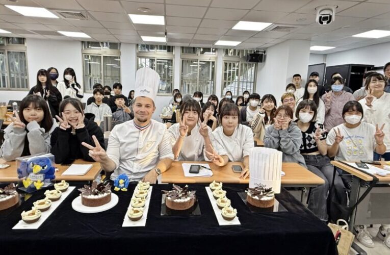 爆米花升級高級甜點！法國雷諾特MOF大師授課啟發弘光科大創新技法